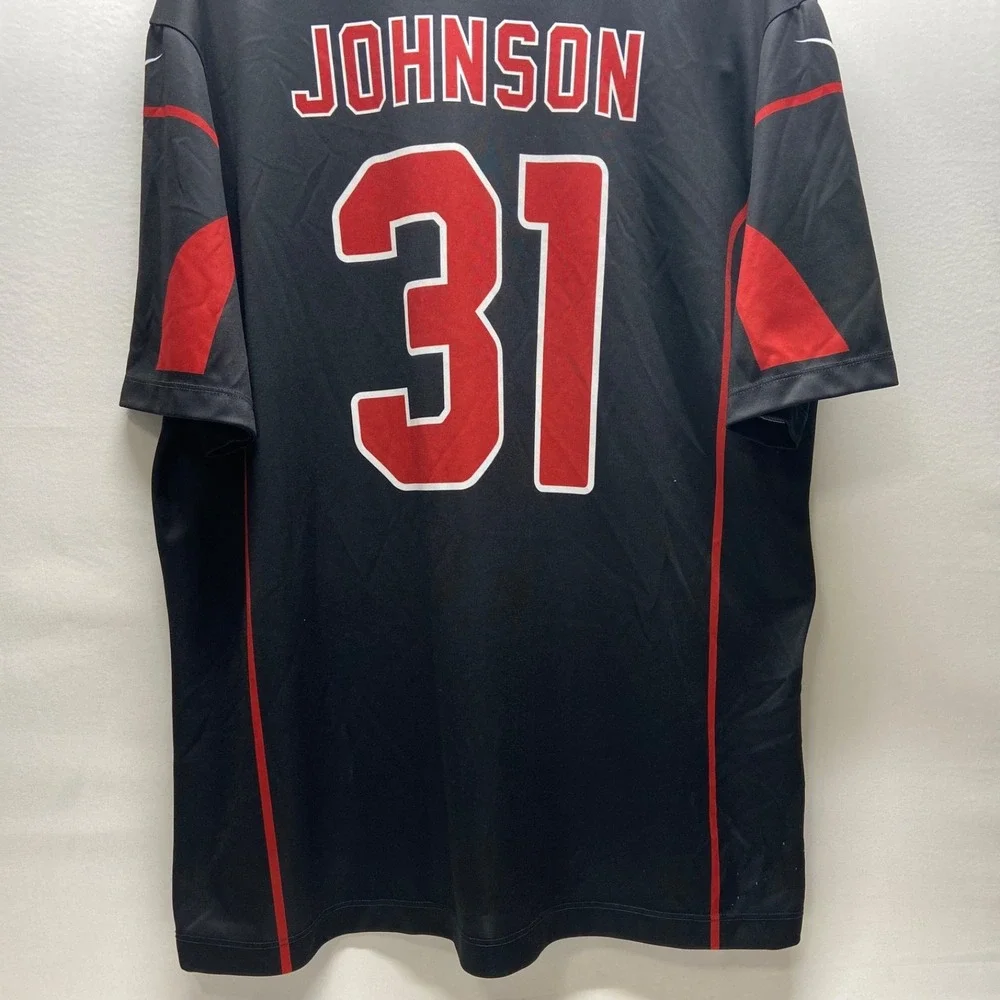 David Johnson 31 Arizona Cardinals NFL Jersey Men's XL Black Nike Color Rush GUC